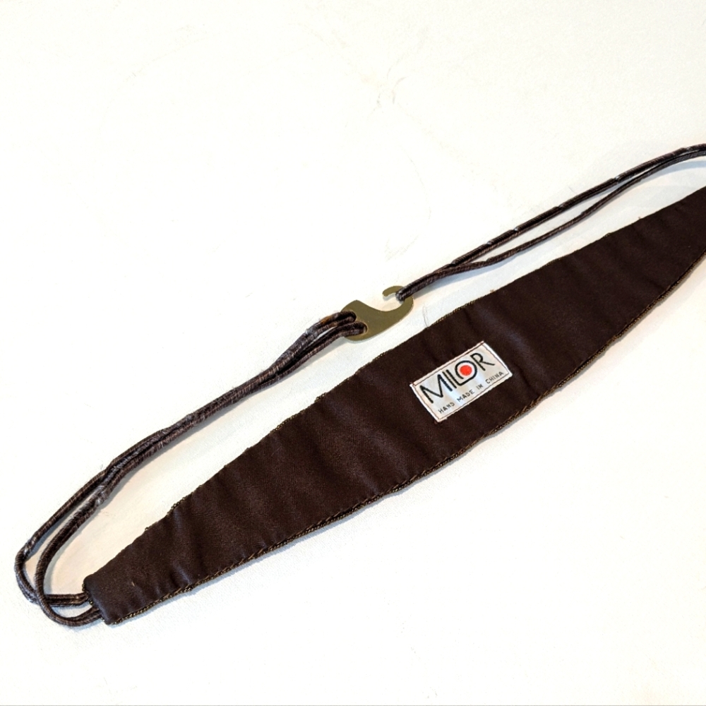 Vintage Milor Handmade Sequin and Beads 30's Ladies Waist Belt One Size - Picture 13 of 16